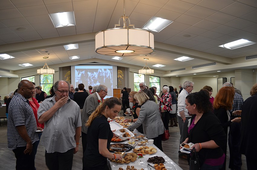 Following the tribute guests were invited to socialize and enjoy refreshments.