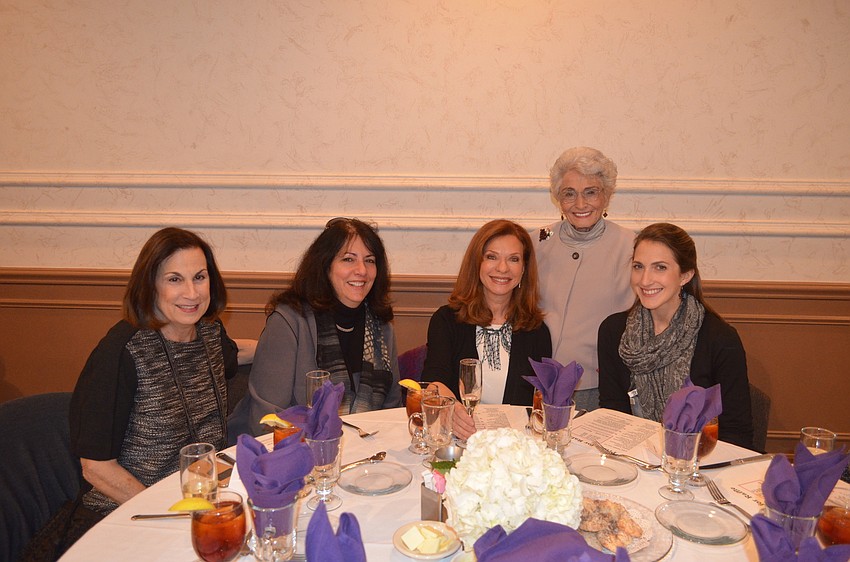 Debbie Margolis, Donna Fayad, Arlene Greene, Arleane Stier and Miranda Perez