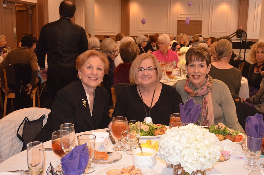 Sandy Krause, Nessa Levine and Ilene Zoll