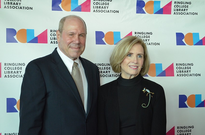 Michael Eisner and RCLA Town Hall Chair Chris Cremer