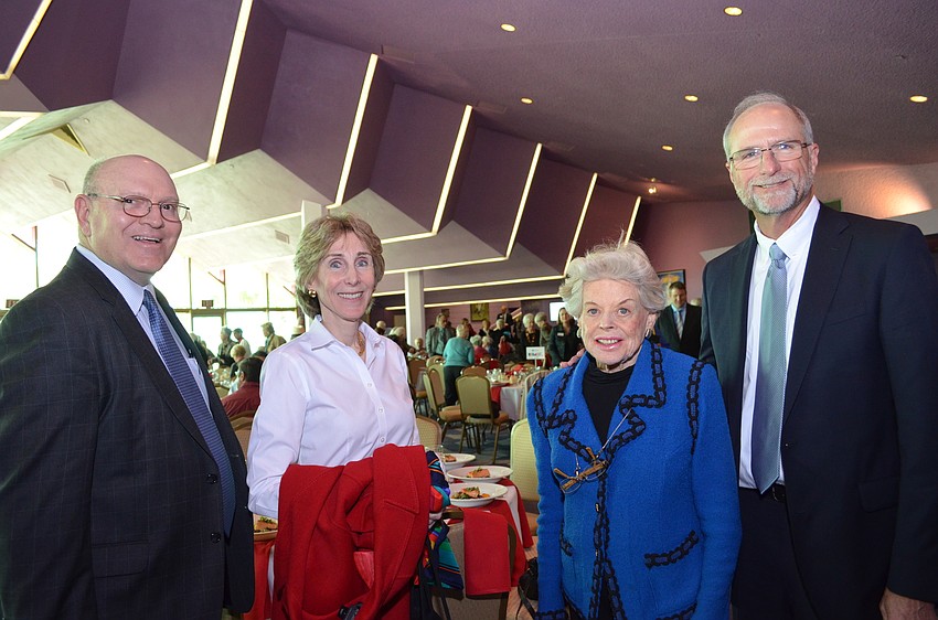 Ron Koepsel, Muffi Hiss, Peggy D'Albert and Lowe Morrison