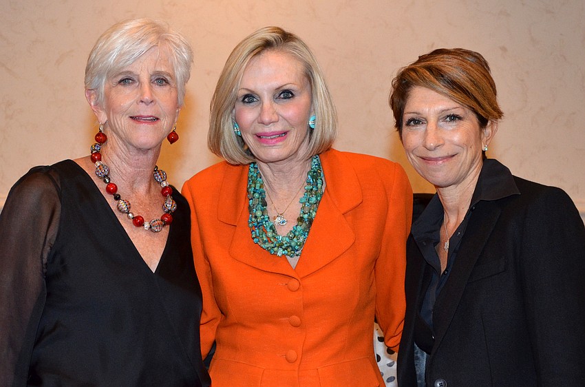 Honorees Clare Segall, Hillary Steele and Felice Schulaner