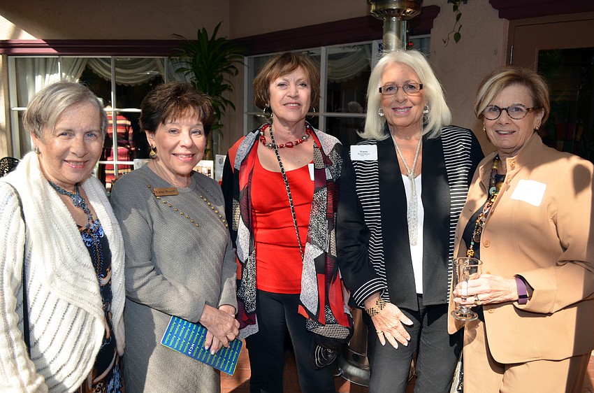 Luise Rosoff, Susan Gotlieb, Evie Batten, Joan Bour and Diane Rosenblum