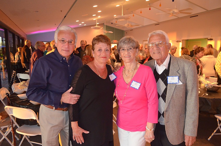 Phil and Ronnie Levine with Sonja and John Ellis