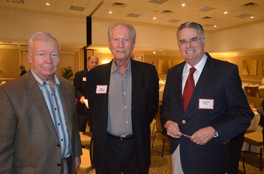Richard Kuzmuch, John Wheeland and Armando Linde