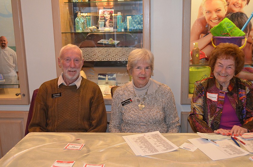Chuck Fuller, Judy Williams and Ruth Strauss
