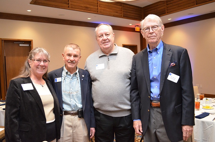 Tootie and Dan Kennedy, Paul Mercier and Dr. Byron Masterson