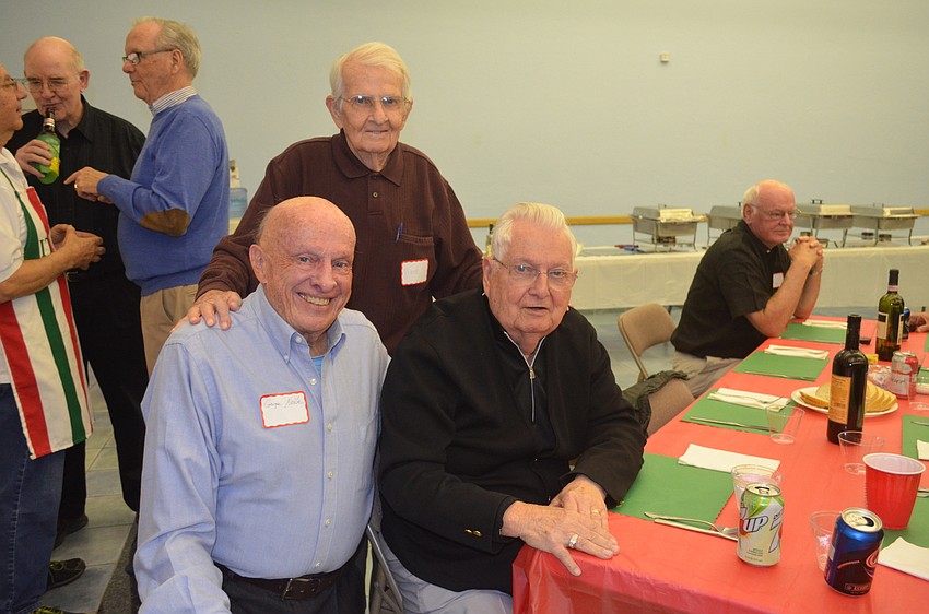 George Noble, Jack Gaul and Al Van Tieghem