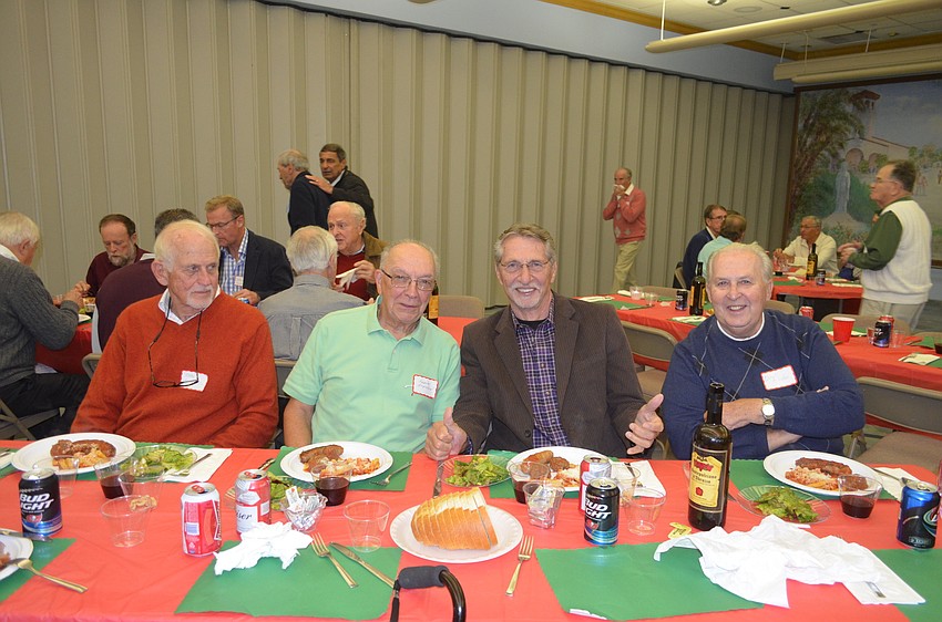 Carl Meyers, Frank Stellon, Don Cooks and Don Richer