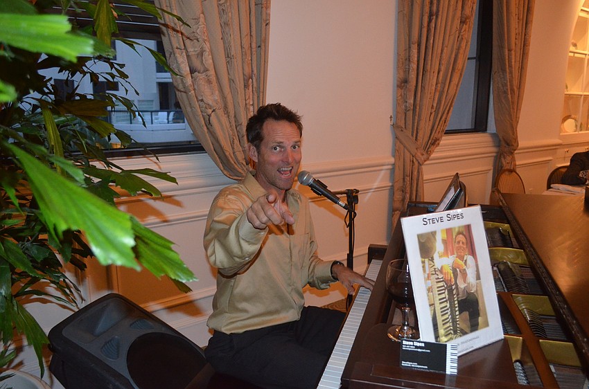 Steve Sipes plays piano.