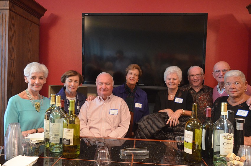 Event coordinators Budee Jacobs, Mary and Paul Ahern, Ann Friedman, Carol Stephani, John Bailey, Shirley Schneirov and Ron Stephani