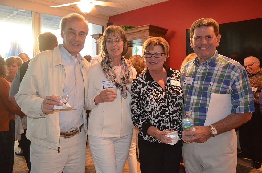 Bob and Nancy Koran with Jan and John Marshall