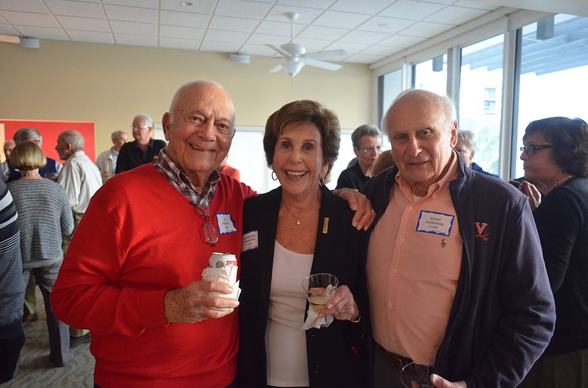 Sid Friedman with Elizabeth and Henry Sternberg
