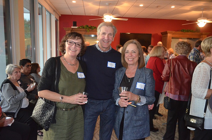 Pat and Errol Soskolne and Carol Wares