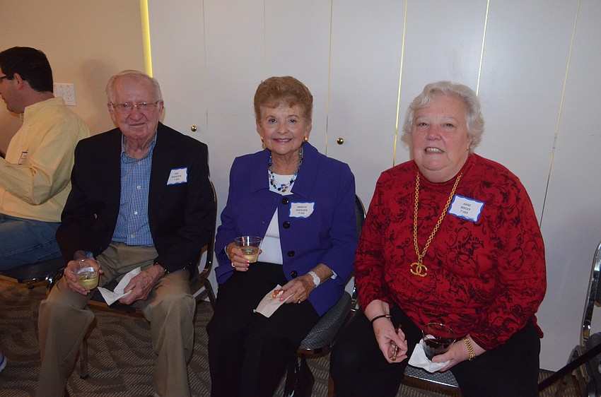 Todd and Shirley Alesczyk with Anne Seeley