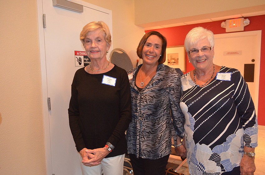 Lauren Pike, Susie Luten and Bette Balk