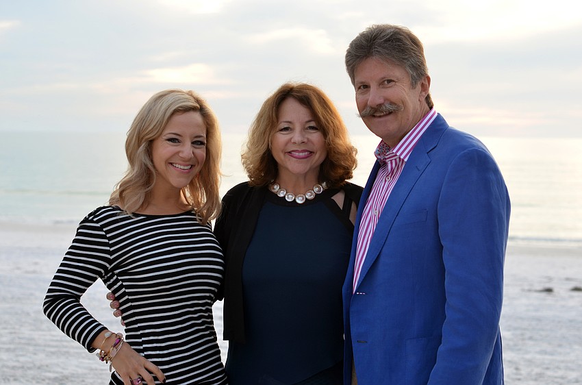 Kelly Christiansen with Poppy and Geoff Spencer