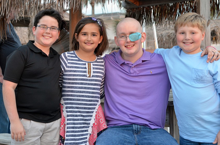 Garet Pearson, Ellie Blitz, Jamie Myers and Ryan Blitz