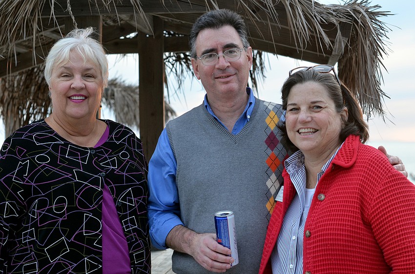 Jeanette Blitz with Jeff and Cheryl Burstein