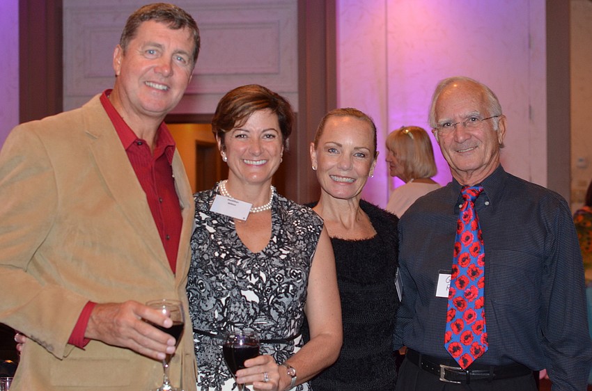 Geoff and Heather Gillon with Kristina Skepton and Gene Rose