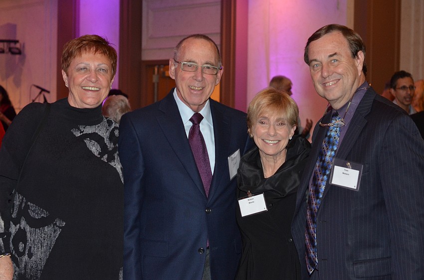 Joyce McCoy, Harvey Small, Susan Morin and Tom Waters