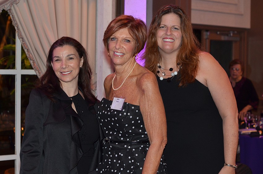 Tiffany Profita, Sally Simet and Chris Deveney