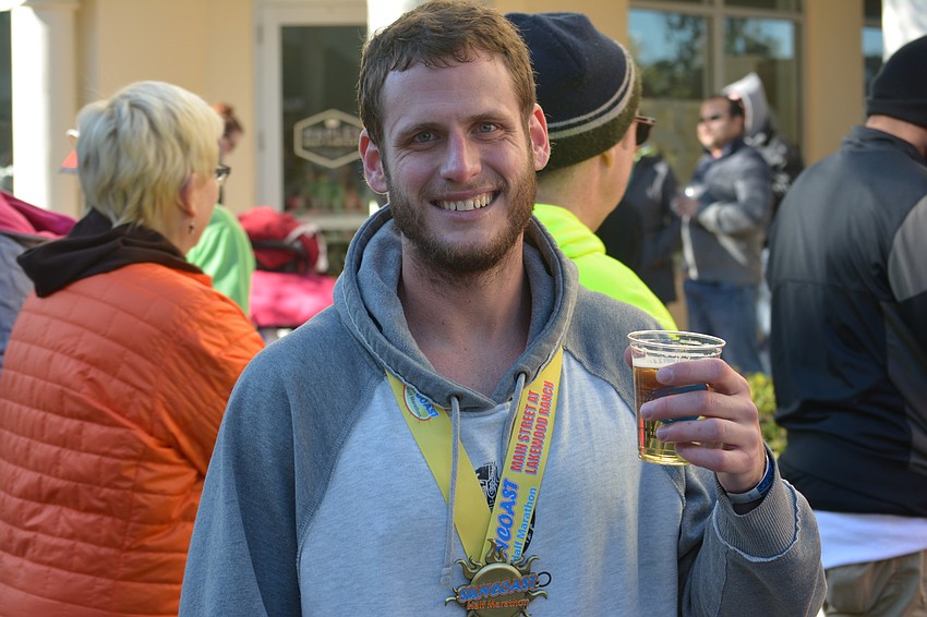 Evan Evans, a 2007 Lakewood Ranch High School graduate who now lives in Tampa, placed seventh at 1:27.16. He said, with a laugh, that he might need to give up beer if he wants to move up.