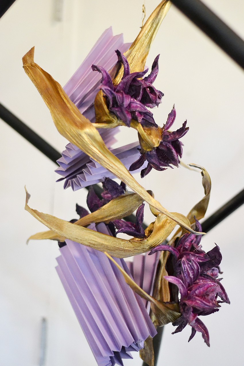 Elaine Schweitzer's entry was inspired by the Van Wezel Performing Arts Hall.