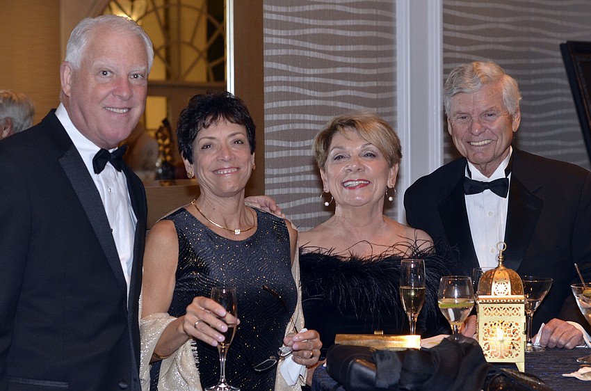 Bill Anderson and Angela Carrubba with Maryann and Dennis Bloomer
