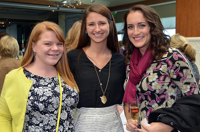 Christy Crossman, Amanda Clark and Paige Ellermets