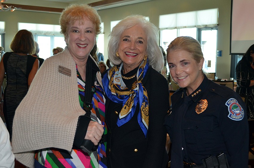 Anne Garlington, Graci McGillicuddy and Bernadette DiPino