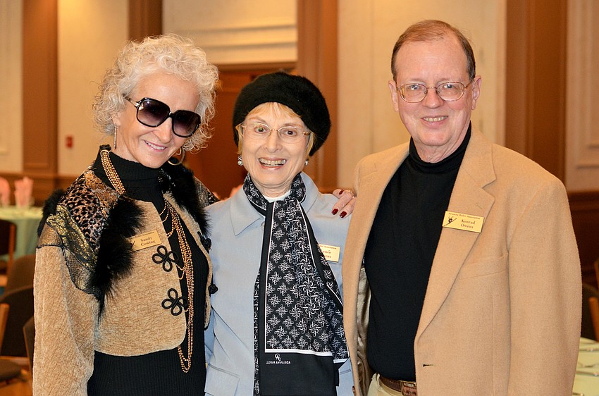 Sandy Cowing with Lenee and Konrad Owens