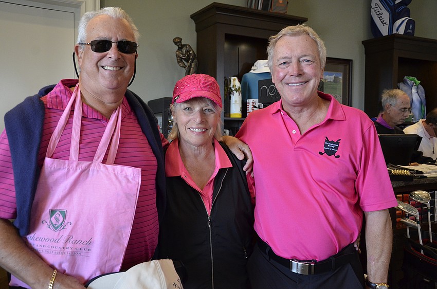 Rick and Sharyn Nassau and Mark Bateson