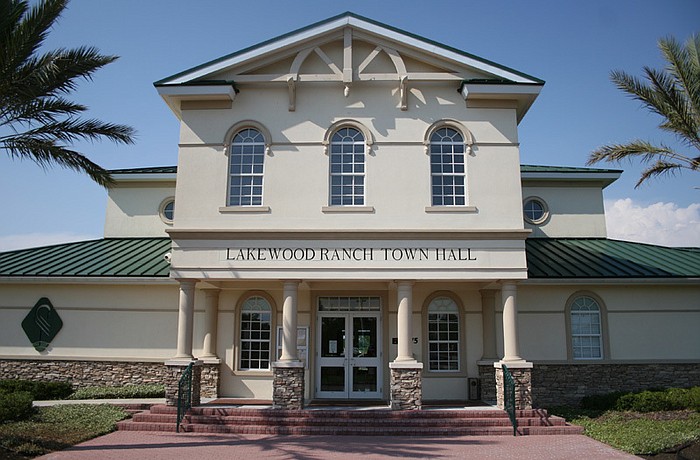 The meetings are held at Lakewood Ranch Town Hall.