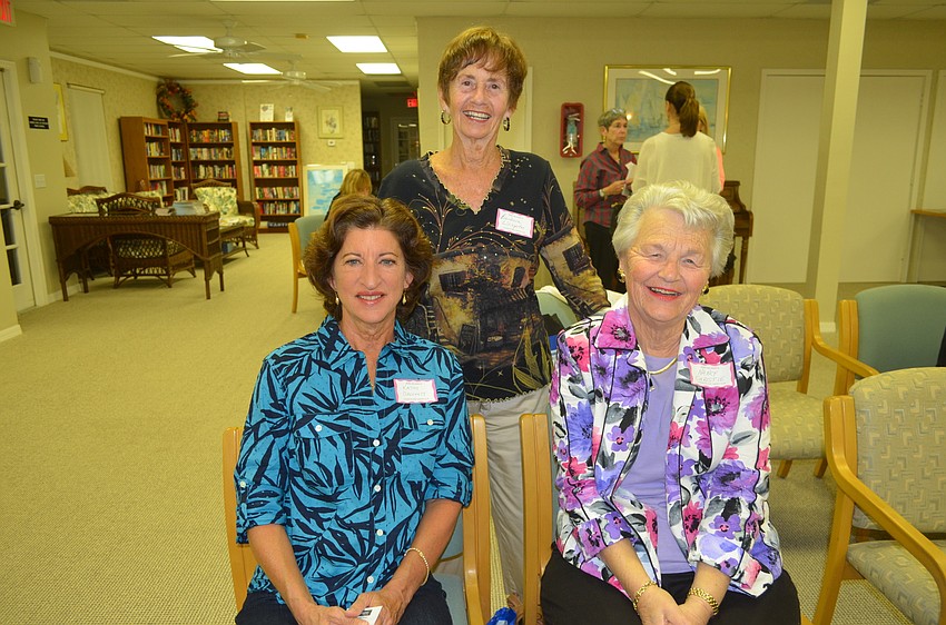 Kathy Brockett, Barbara Livingston and Nancy Christie