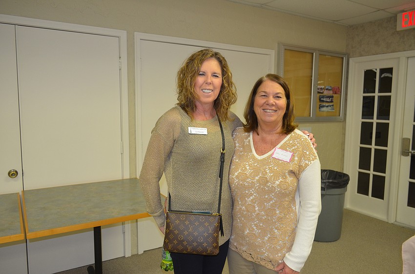 Lyn Haycock and Cathy Bishop