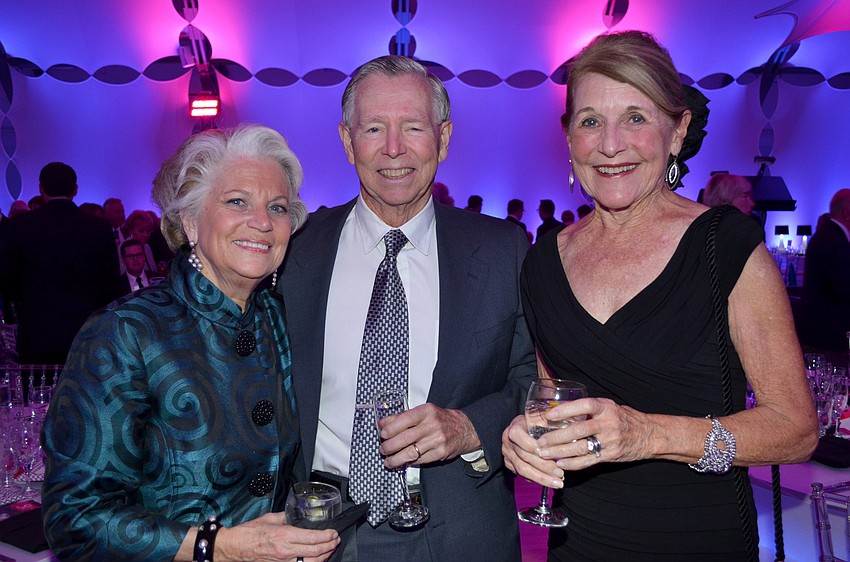 Judy Cox with Doug and Sally Wright