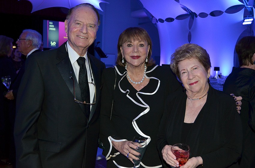 Len and Helen Glaser with Joan Lieberman