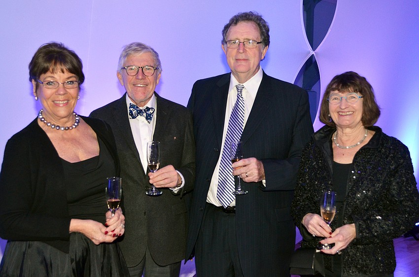 Marjit Lindgren, Lars Sundbom, Tore Lindgren and Birgitta Sundbom