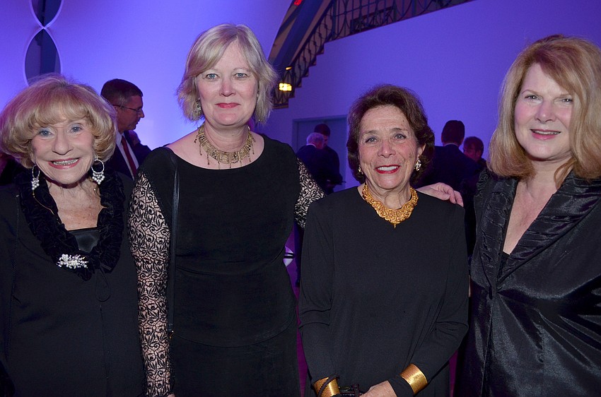 Flori Roberts, Kay Kipling, Judy Rudger and Jo Rutstein