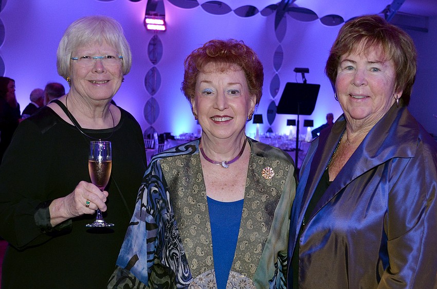 Sue Robinson, Sora Yelin and Barbara Blackburn