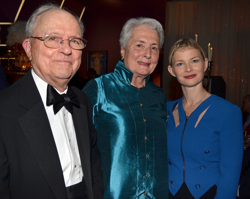 George and Pat Edmonds with Anu Tali