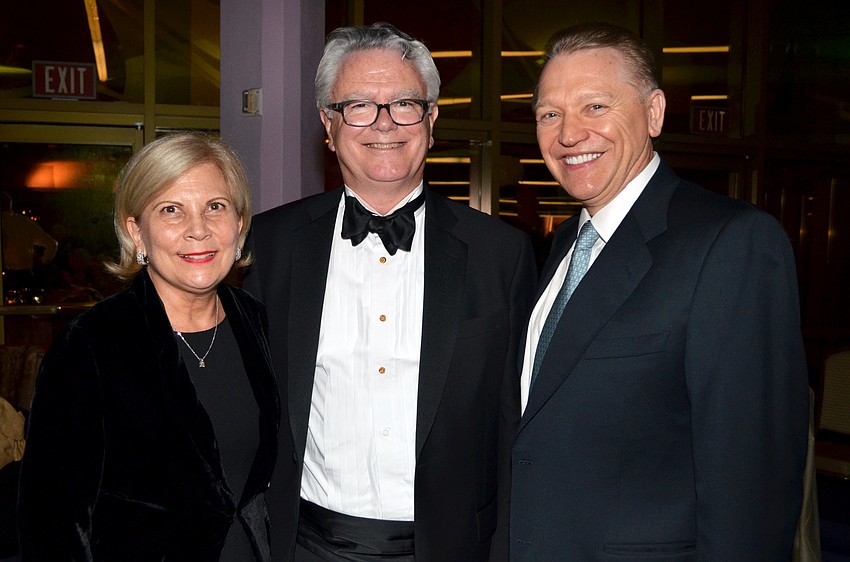 Jane and Bill Knapp with Louis Wery