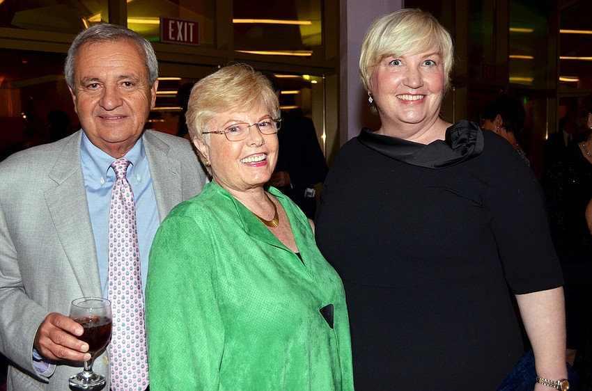 Hank and Barbara Tafaro with Christine Sandrib