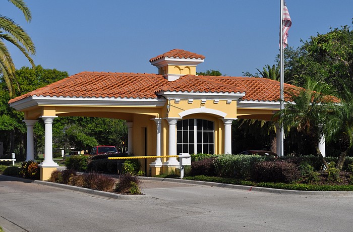 The Waterlefe Community Development District maintains the gate through which all guests and residents of Waterlefe enter. File photo.
