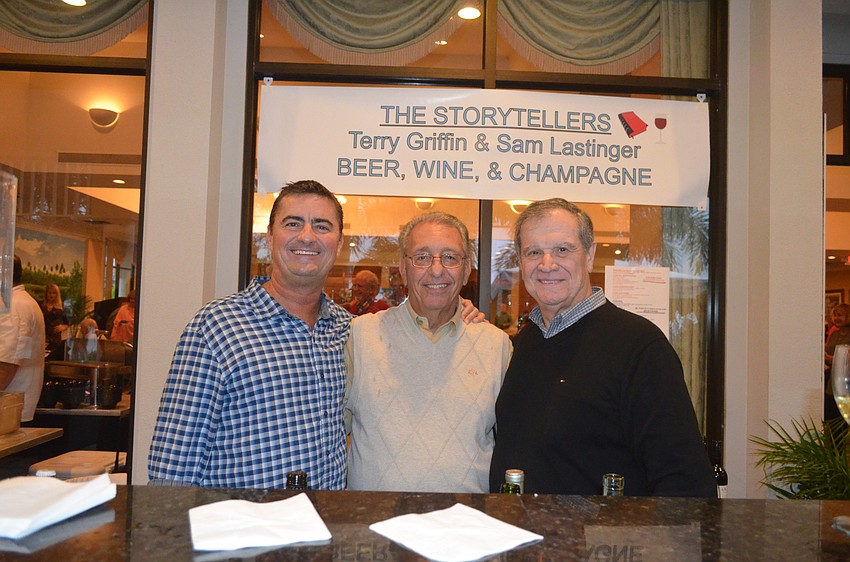 Bartenders Sam Lastinger, Larry Panza and Terry Griffin