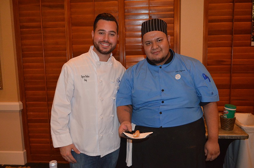 Spyros Skellas and Ivan Najera, of Blu Kouzina