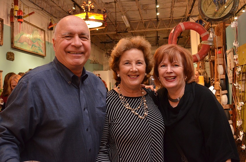 Jim Bos, Patricia McMahon and Mary Beth Bos