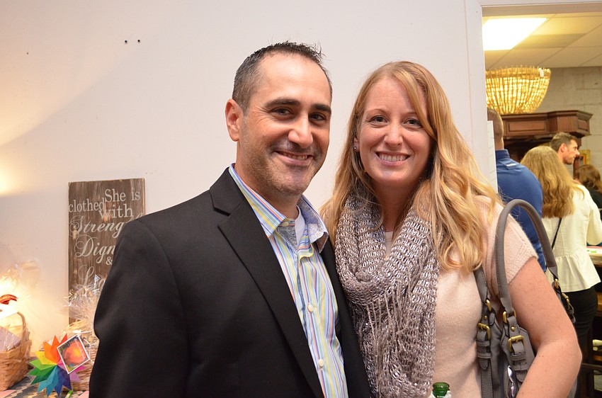 Sarasota County Commissioner Paul Caragiulo and Nikki Caragiulo