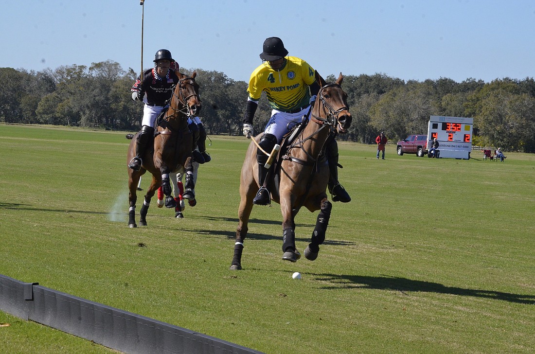 A special weekday polo match today (Friday, Jan. 29) at the Sarasota Polo Club was postponed due to wet grounds.